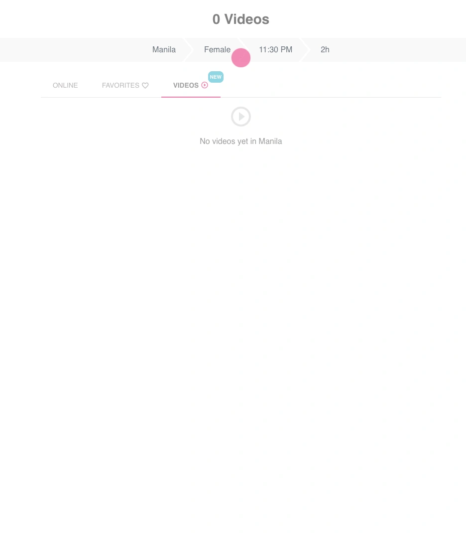 Smooci Videos tab returning zero videos in Manila