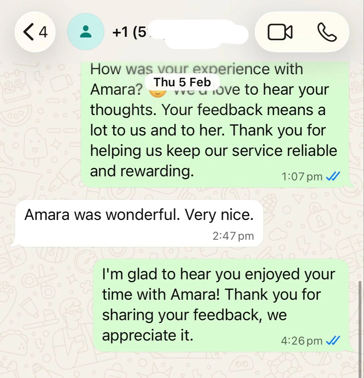 Amara was wonderful and very nice - Manila Escort Review