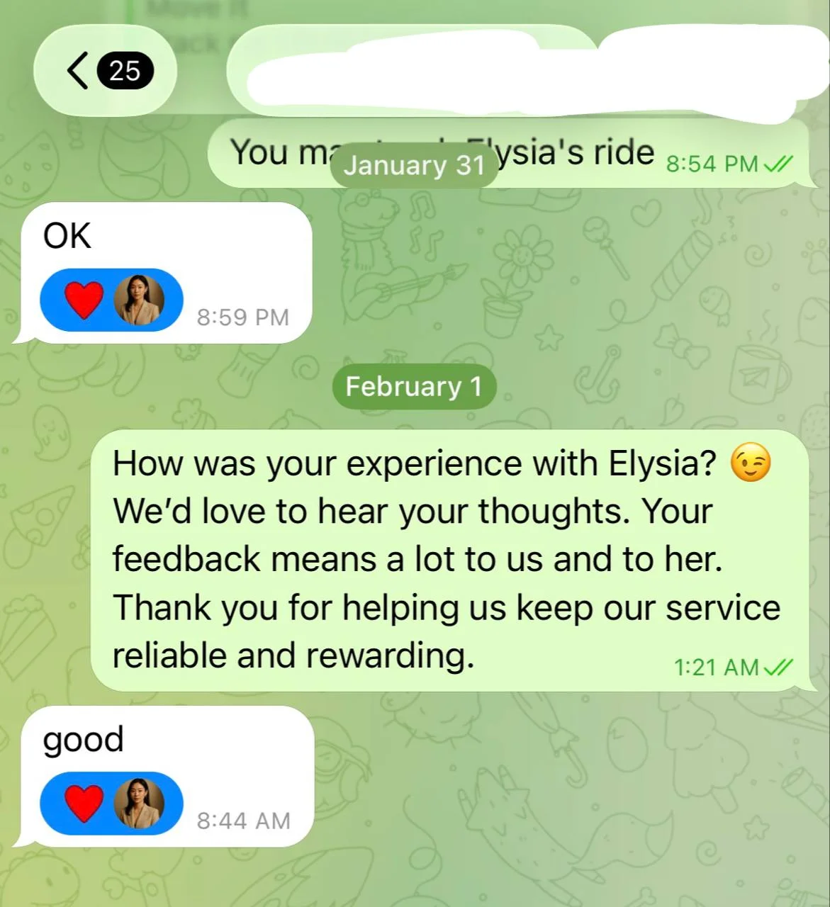 Elysia was good - Manila Escort Review