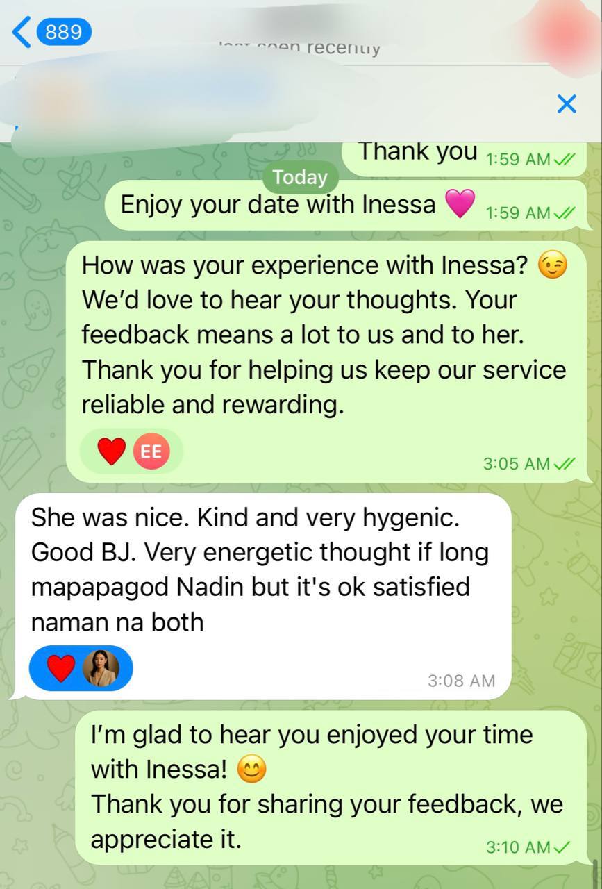 Filipina escort Inessa in Manila – verified profile