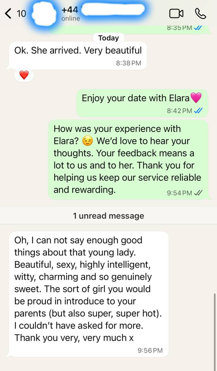 Filipina escort Elara in Manila – verified profile