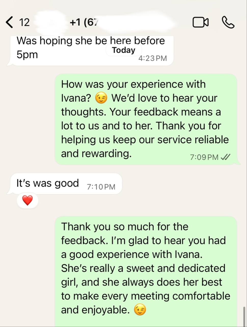 Filipina escort Ivana in Manila – verified profile