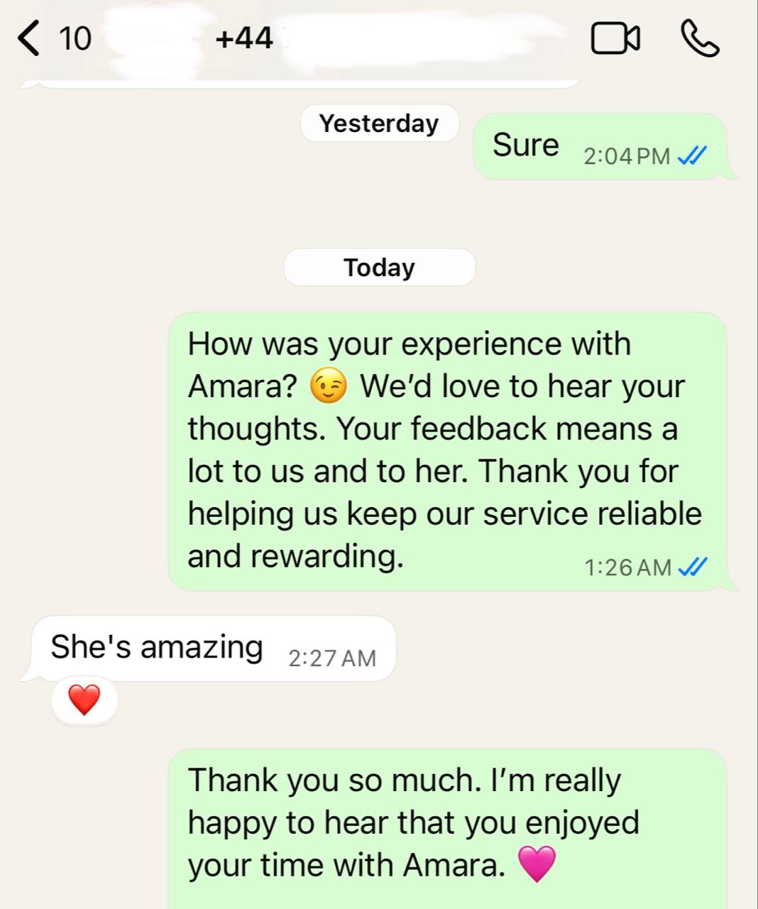 Filipina escort Amara in Manila – verified profile