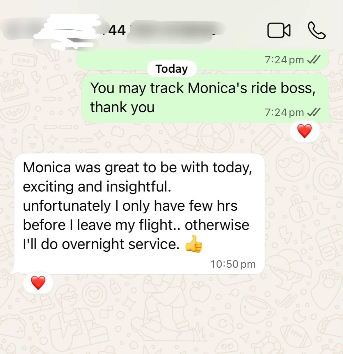 Monica is really wanted proof screenshot