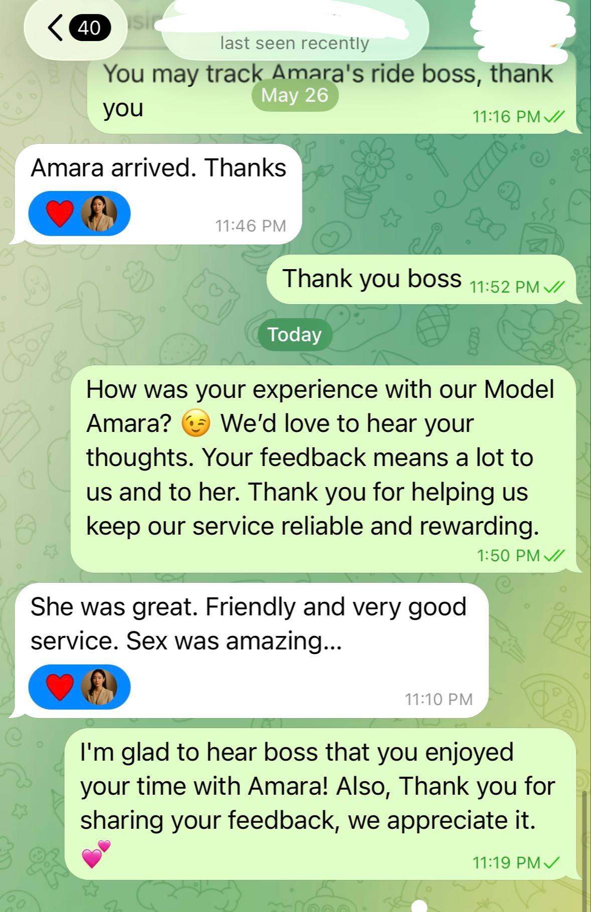 Amazing Sex With Amara: TCM Most Popular Review proof screenshot