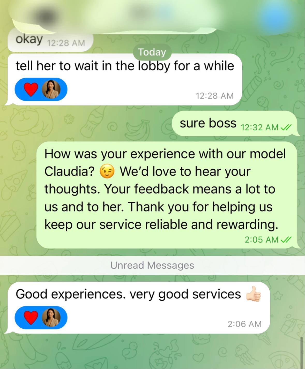 Claudia: Paranaque proof screenshot