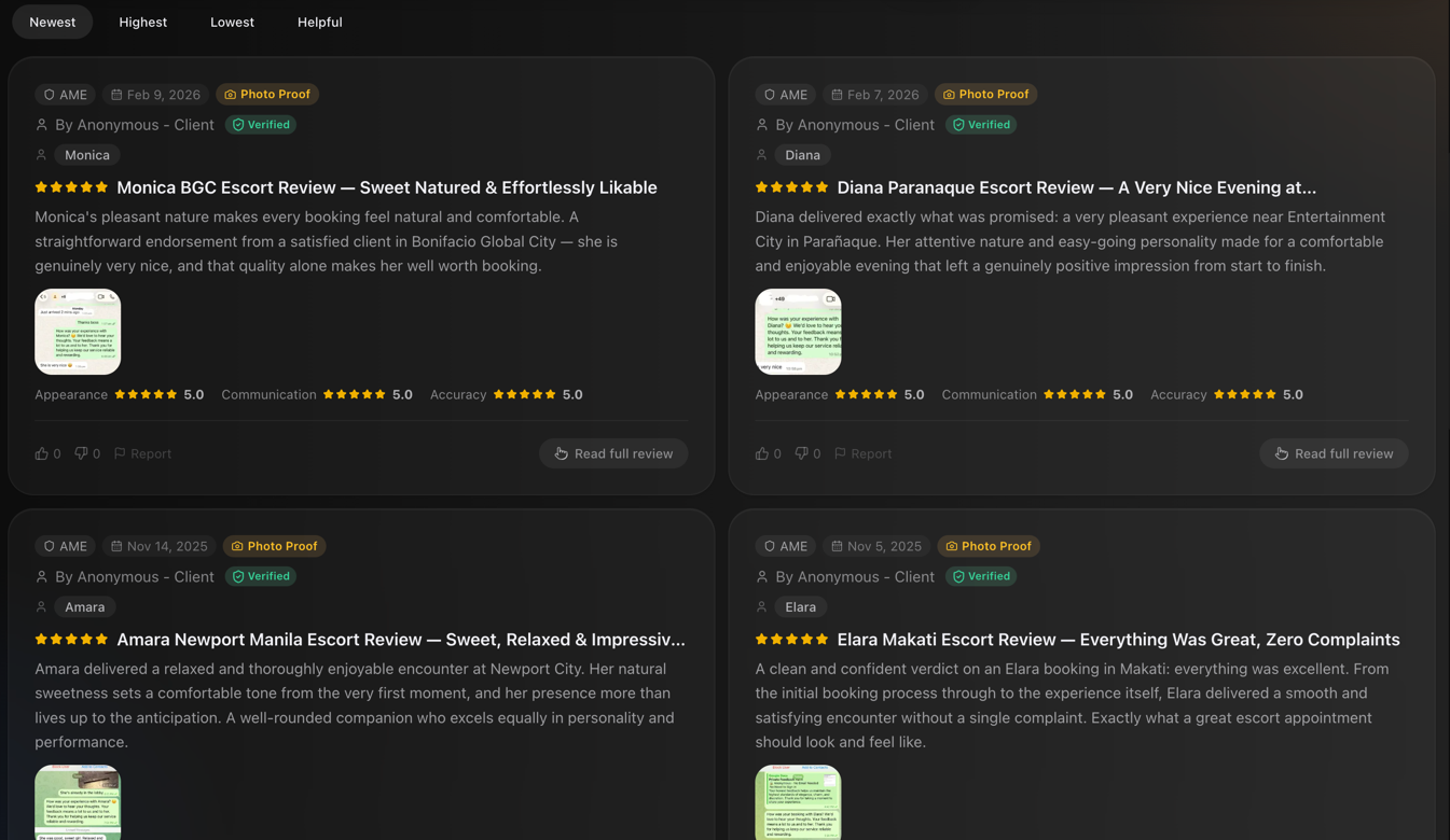 TCM verified reviews hub live on the AME directory